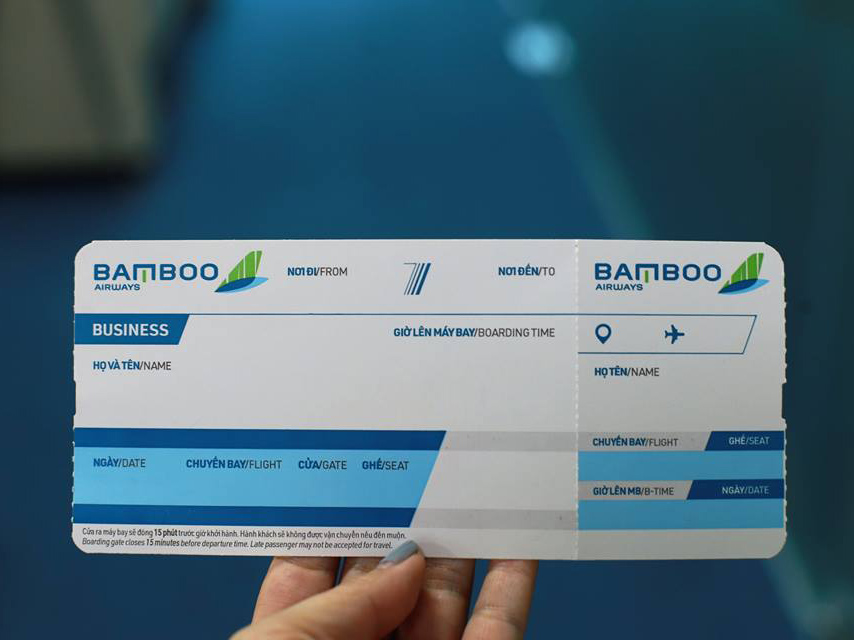 Cách tính thuế phí vé máy bay Bamboo Airways